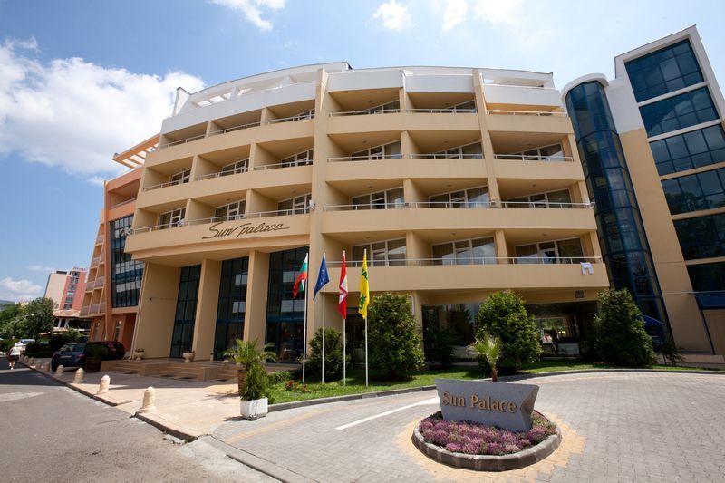 Sun Palace Hotel Sunny Beach Exterior foto